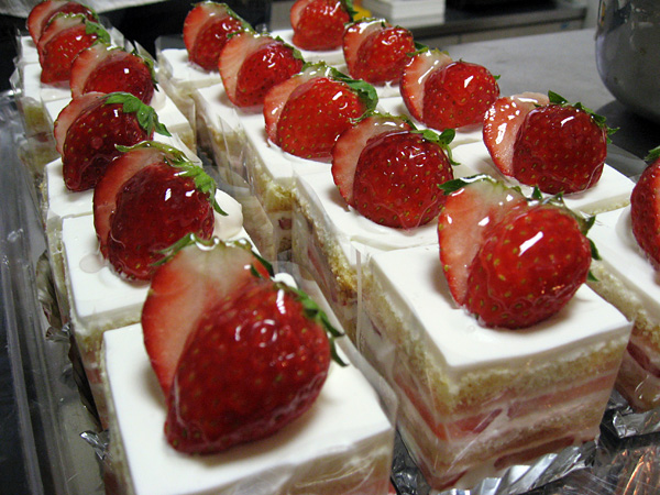 苺のショートケーキ