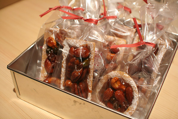 キャラメルナッツのタルト