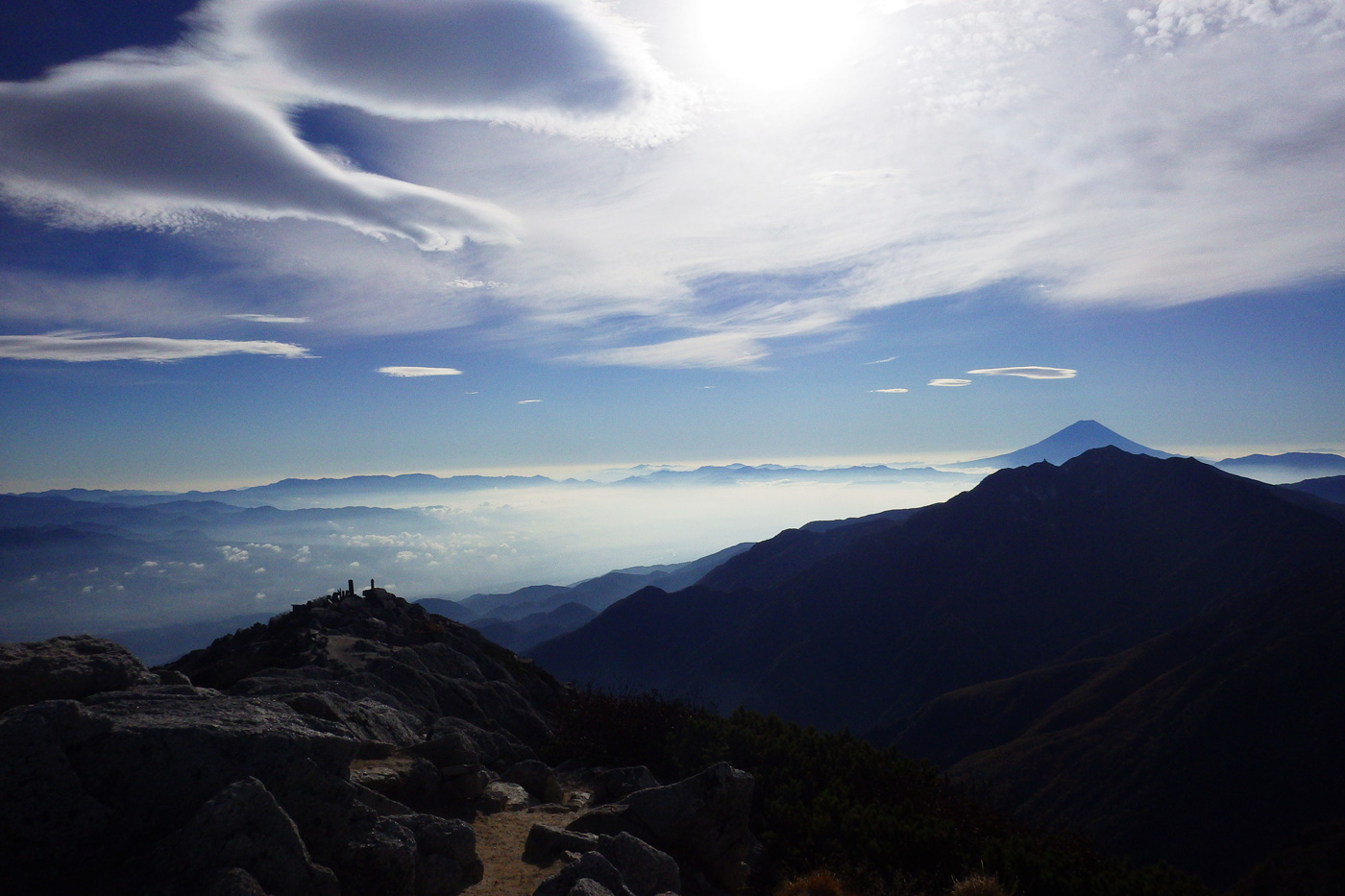 甲斐駒ケ岳（黒戸尾根ピストン）