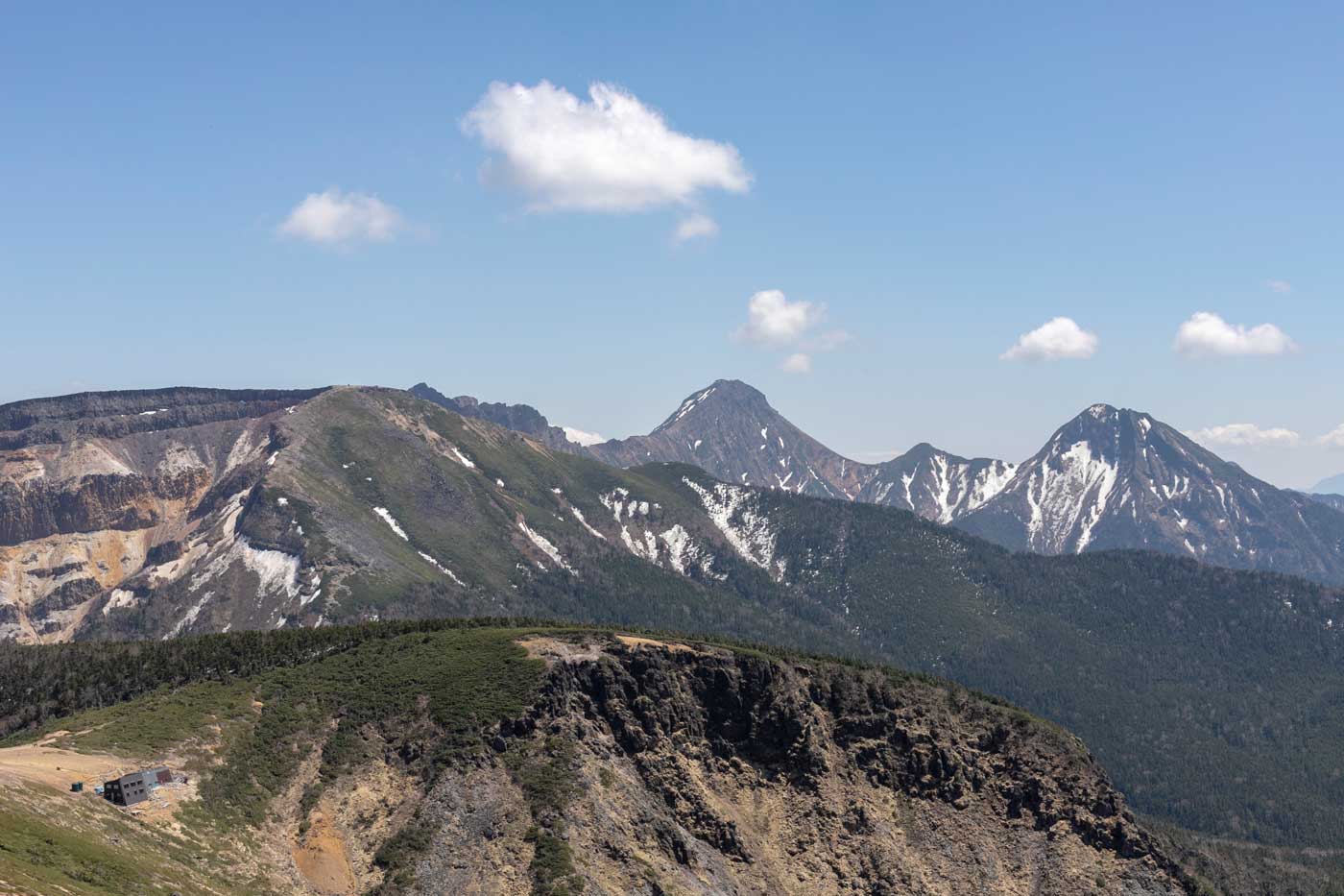 天狗岳（唐沢鉱泉から東〜西周回）