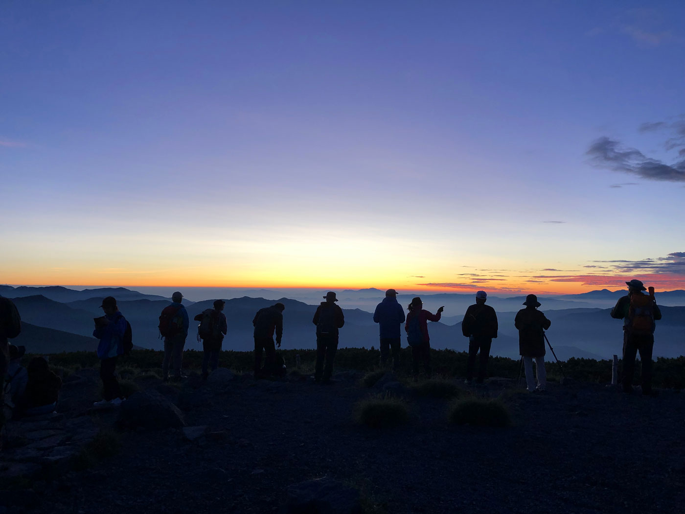 乗鞍岳（ご来光バス）