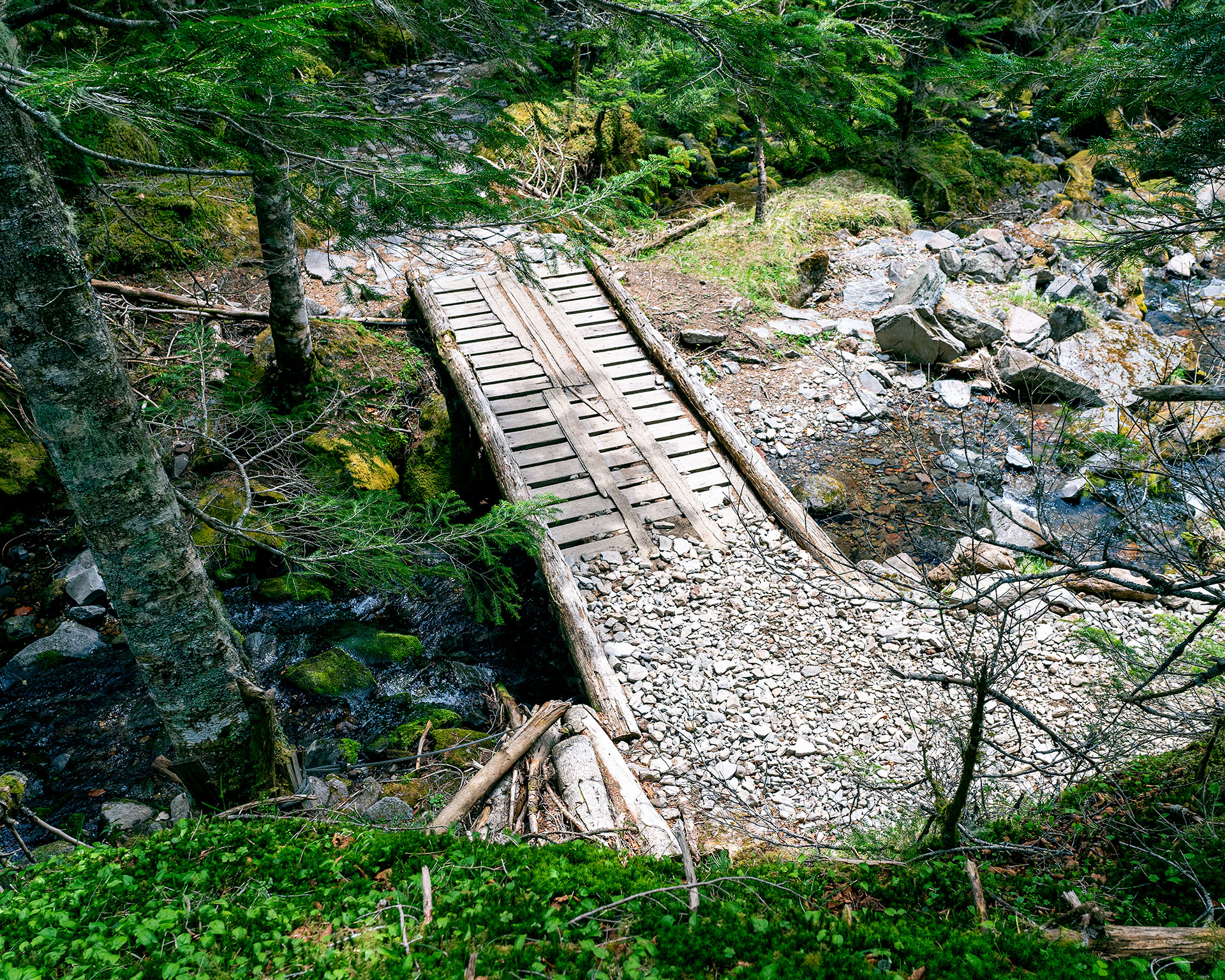 オーレン小屋あたり