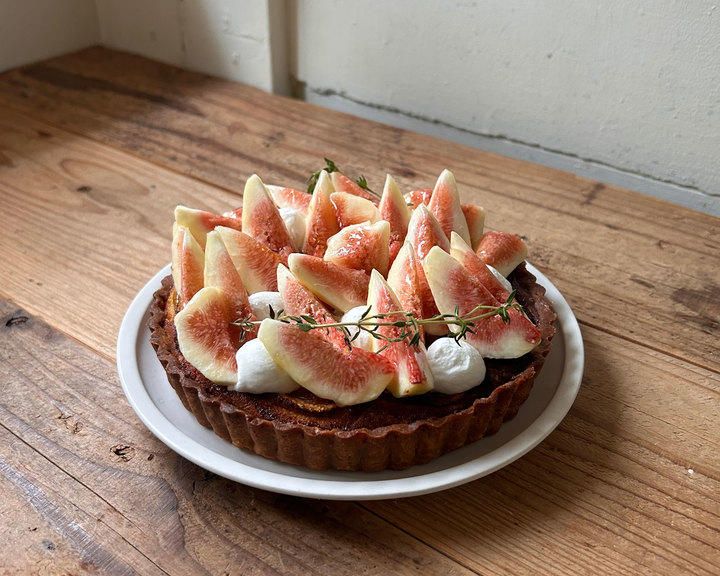 いちじくのタルト