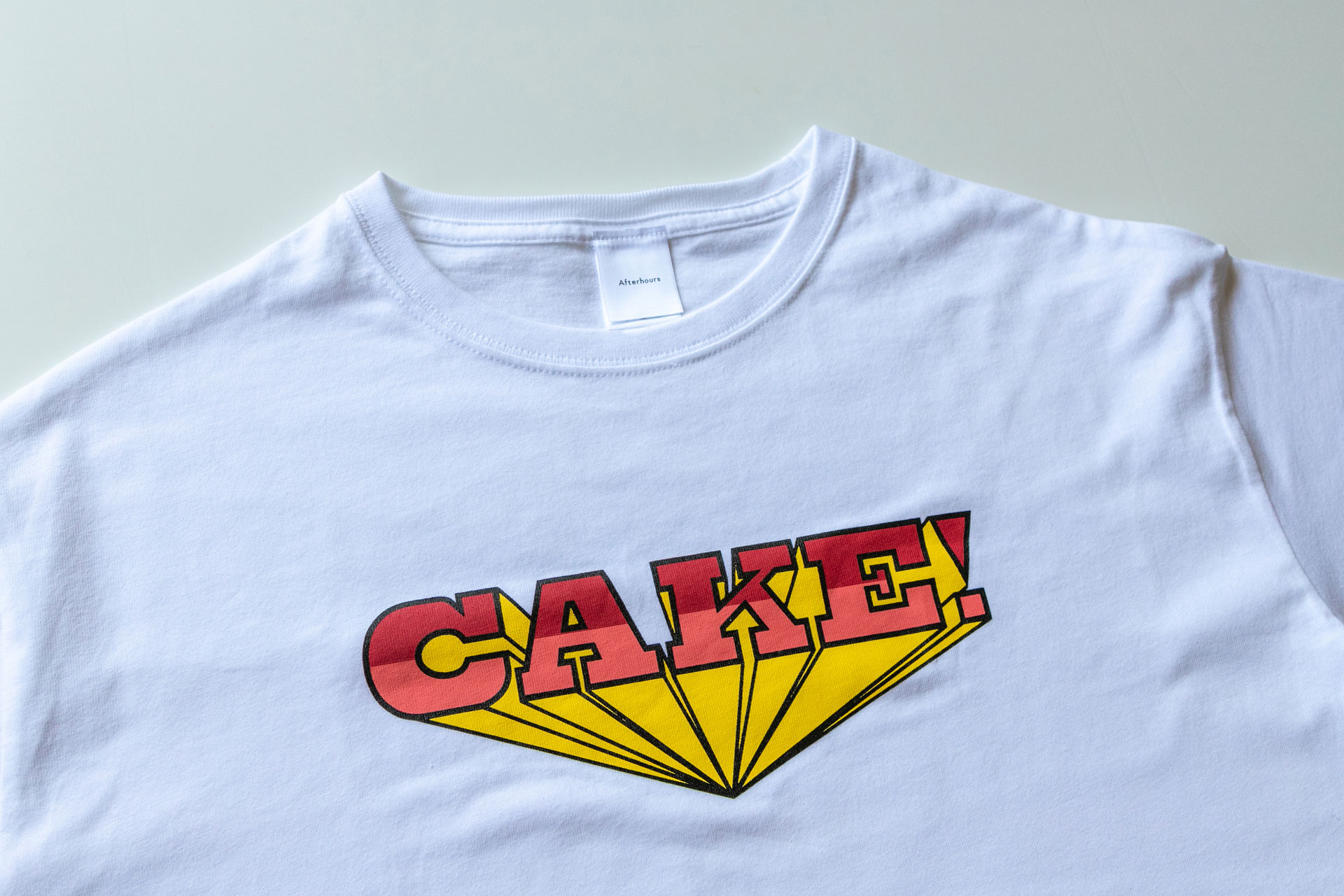 Afterhours　T-Shirt「CAKE!」クッキー付