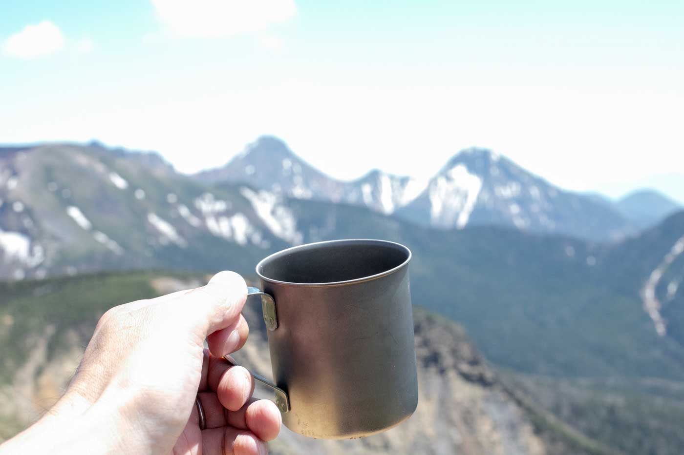 山とコーヒー